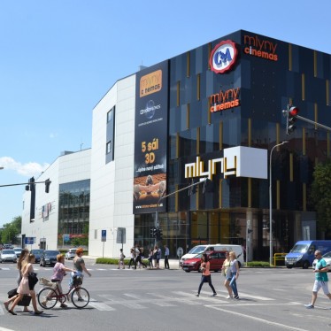 Static solution of the second stage of the Mlyny shopping mall in Nitra